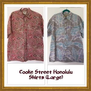 2 Cooke Street Honolulu Shirts Large